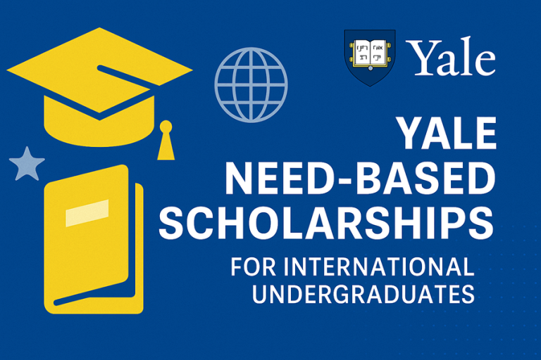 Yale Need-Based Scholarships for International Undergraduates USA