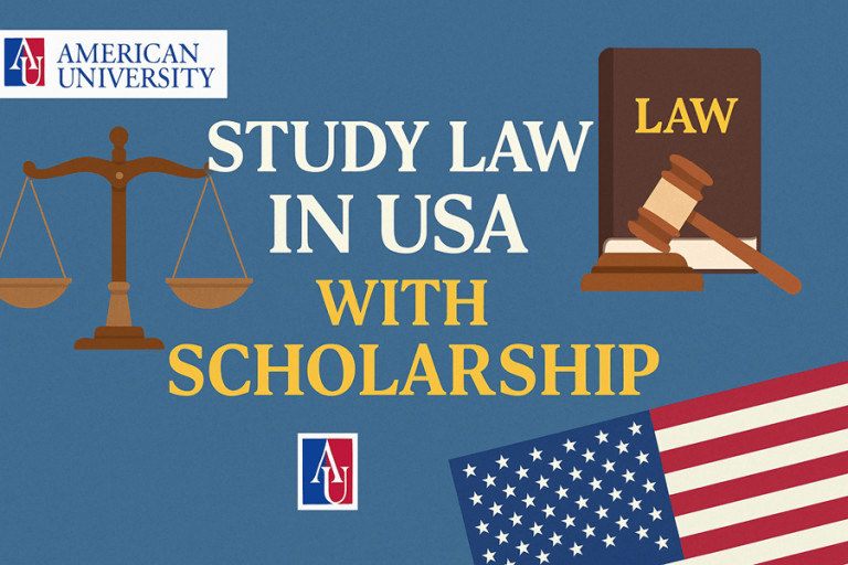 Study Law in USA with Scholarship