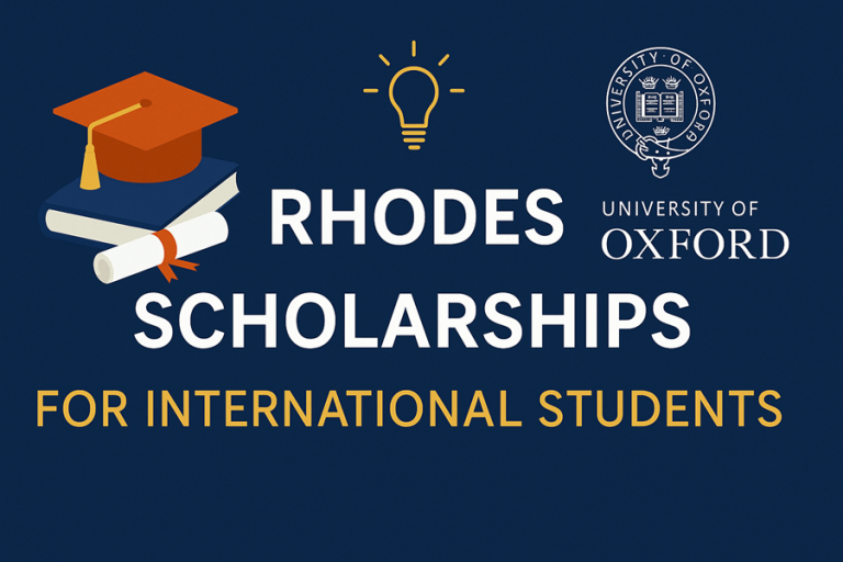 Rhodes Scholarships for International Students at Oxford UK