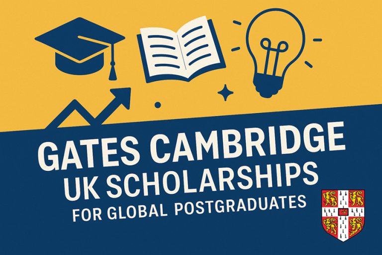 Gates Cambridge UK Scholarships for Global Postgraduates